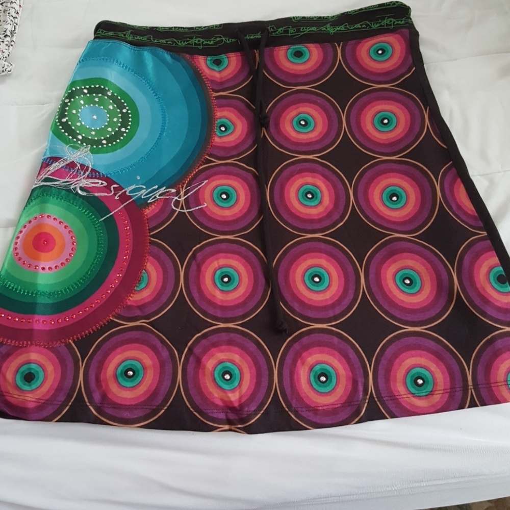 Militia colored skirt